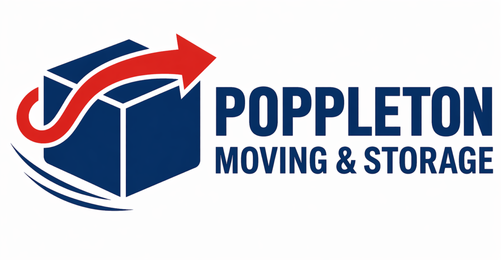 poppleton moving logo